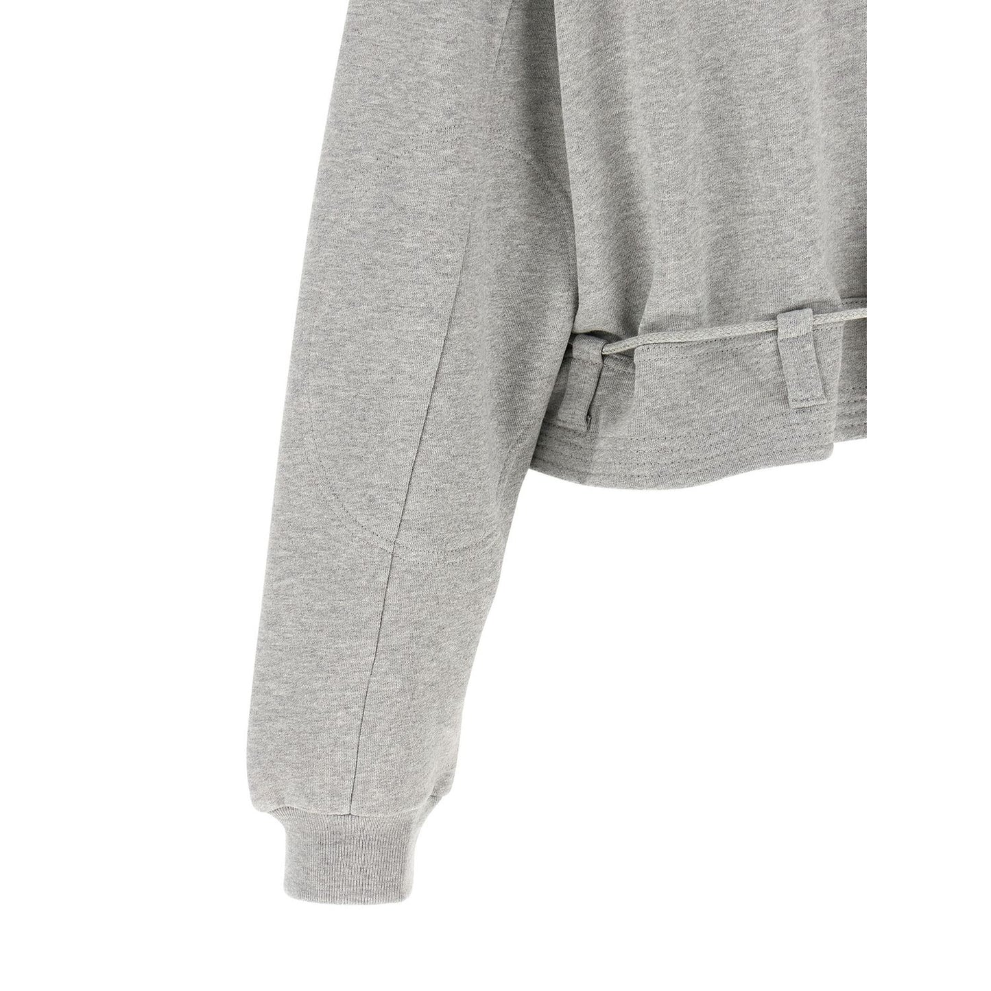Dries Van Noten Gray Cotton Sweatshirt