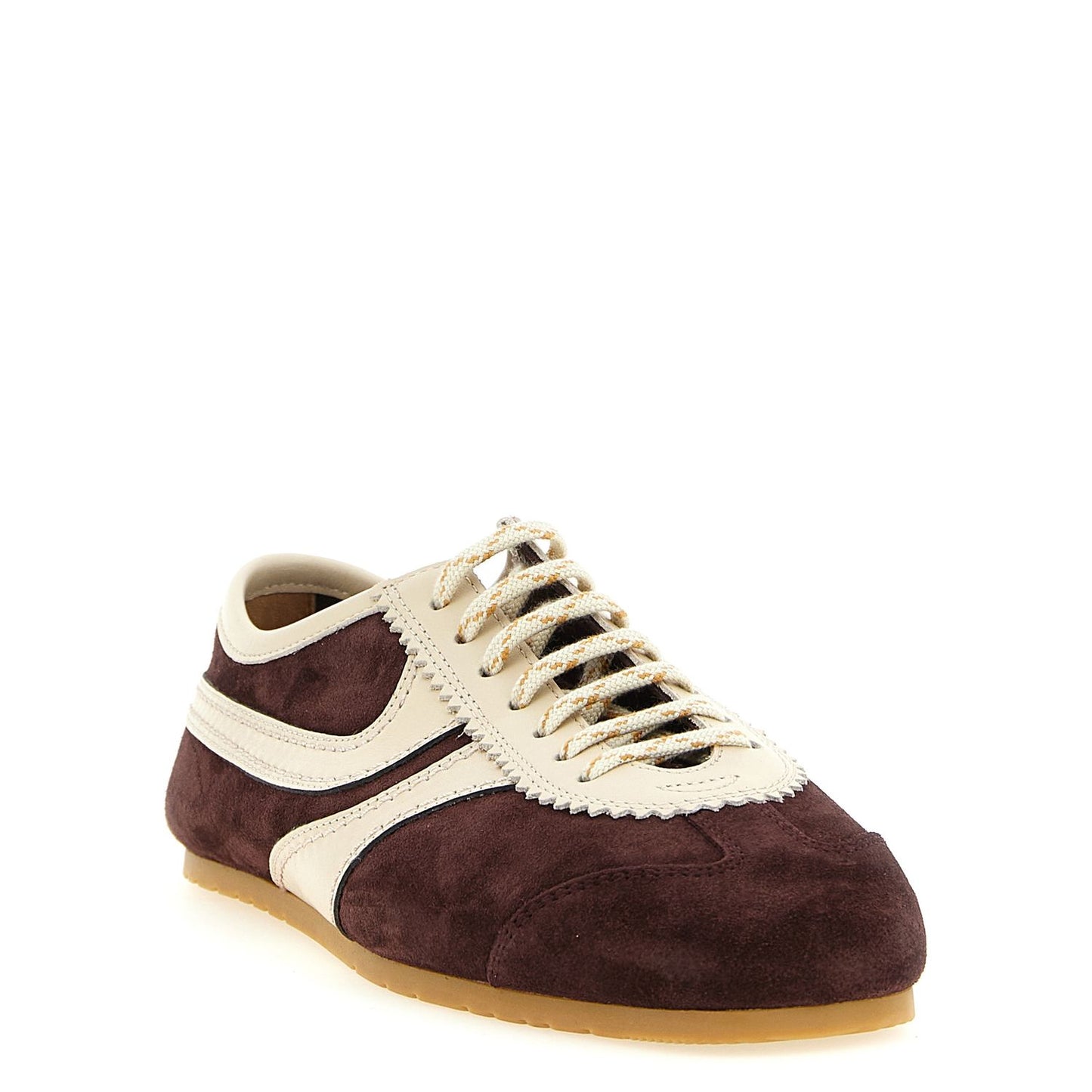 Dries Van Noten Multicolor Calfskin Low Top Sneakers