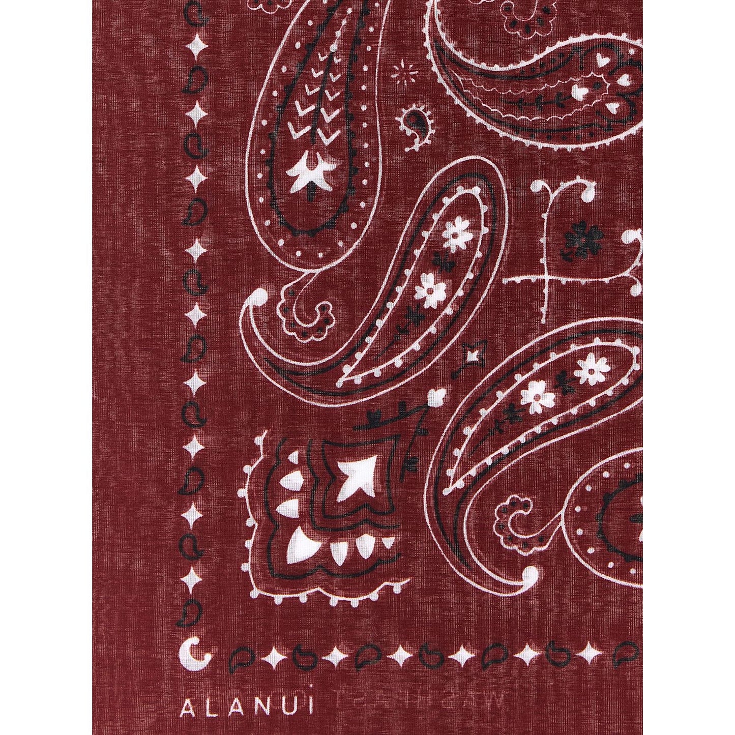 Alanui Bordeaux Cotton Accessories