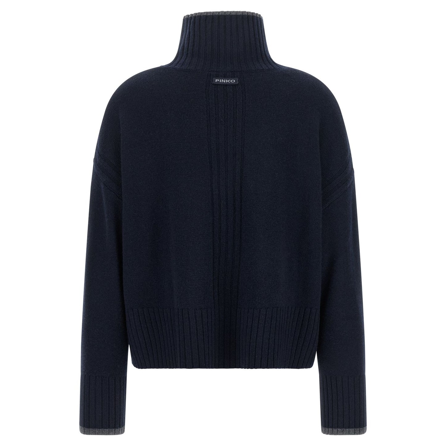 PINKO Blue Wool Cardigan