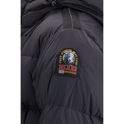 Parajumpers Black Goose Down Full-Length Jacket