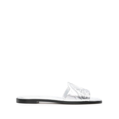 Alexander McQueen Slide sandals with embossed logo