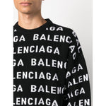 Balenciaga logo sweater Topwear