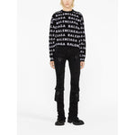 Balenciaga Logo wool sweater Topwear