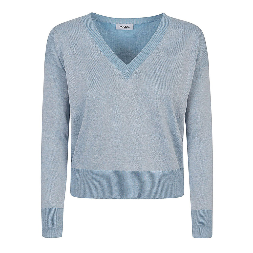 Base Sweaters Clear Blue Topwear