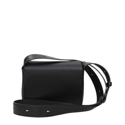 Jil Sander Black Leather Crossbody Bag