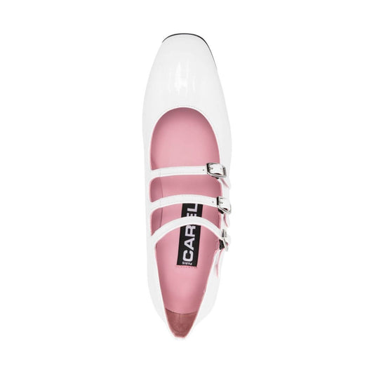 CAREL PARIS Flat shoes White ARIANA33101402