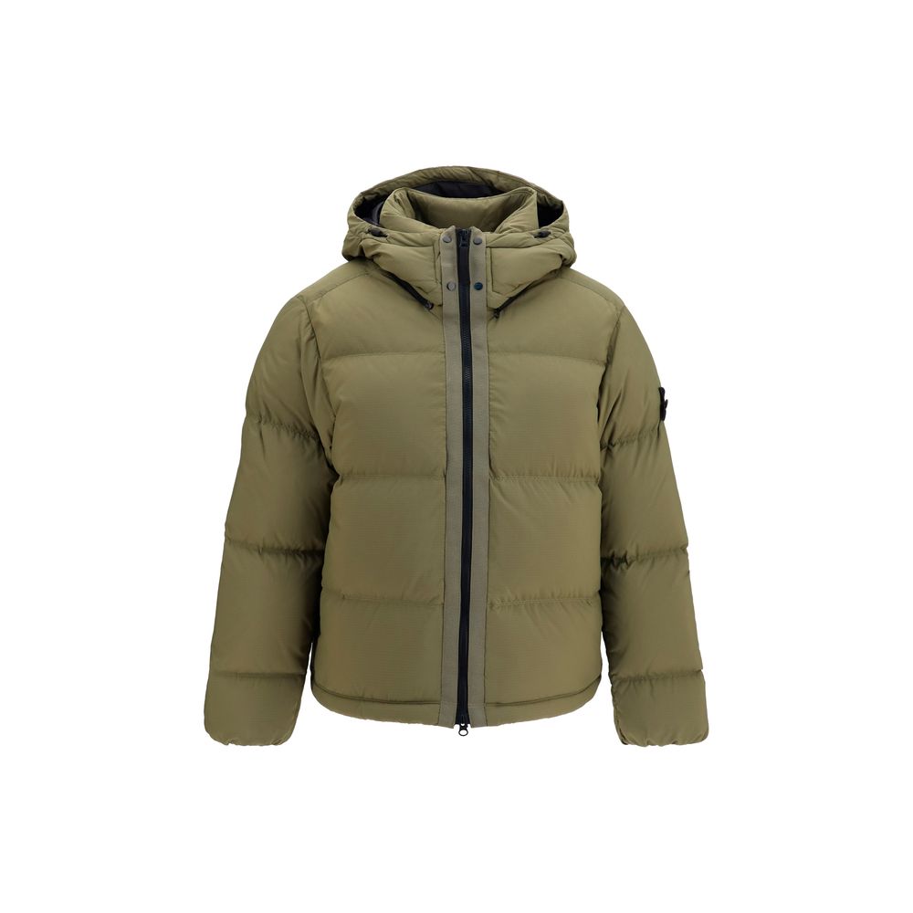 Stone Island Bicolor Polyamide Full-Length Jacket