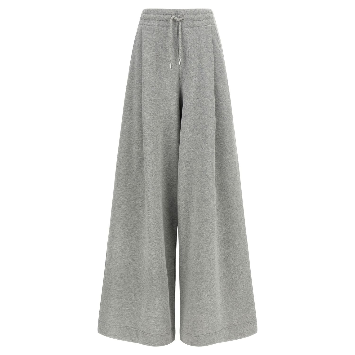 Dries Van Noten Gray Cotton Casual Pants