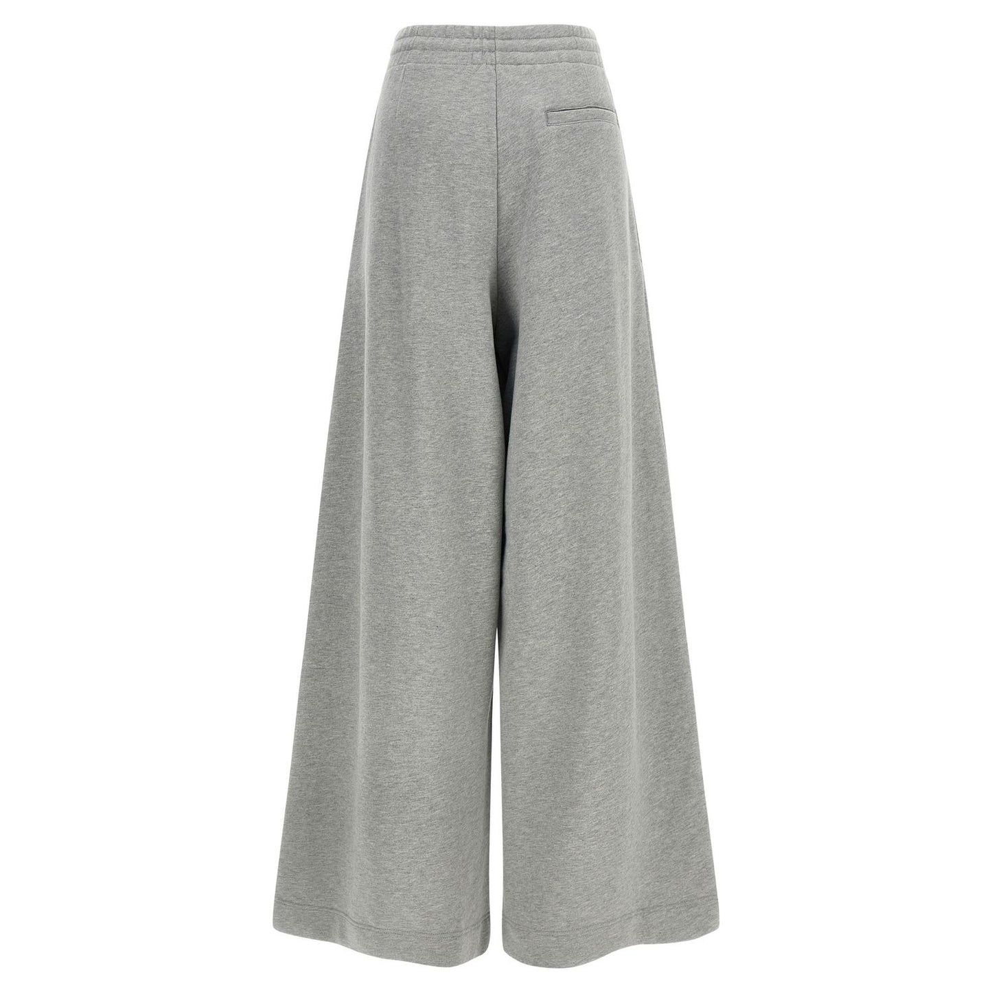 Dries Van Noten Gray Cotton Casual Pants