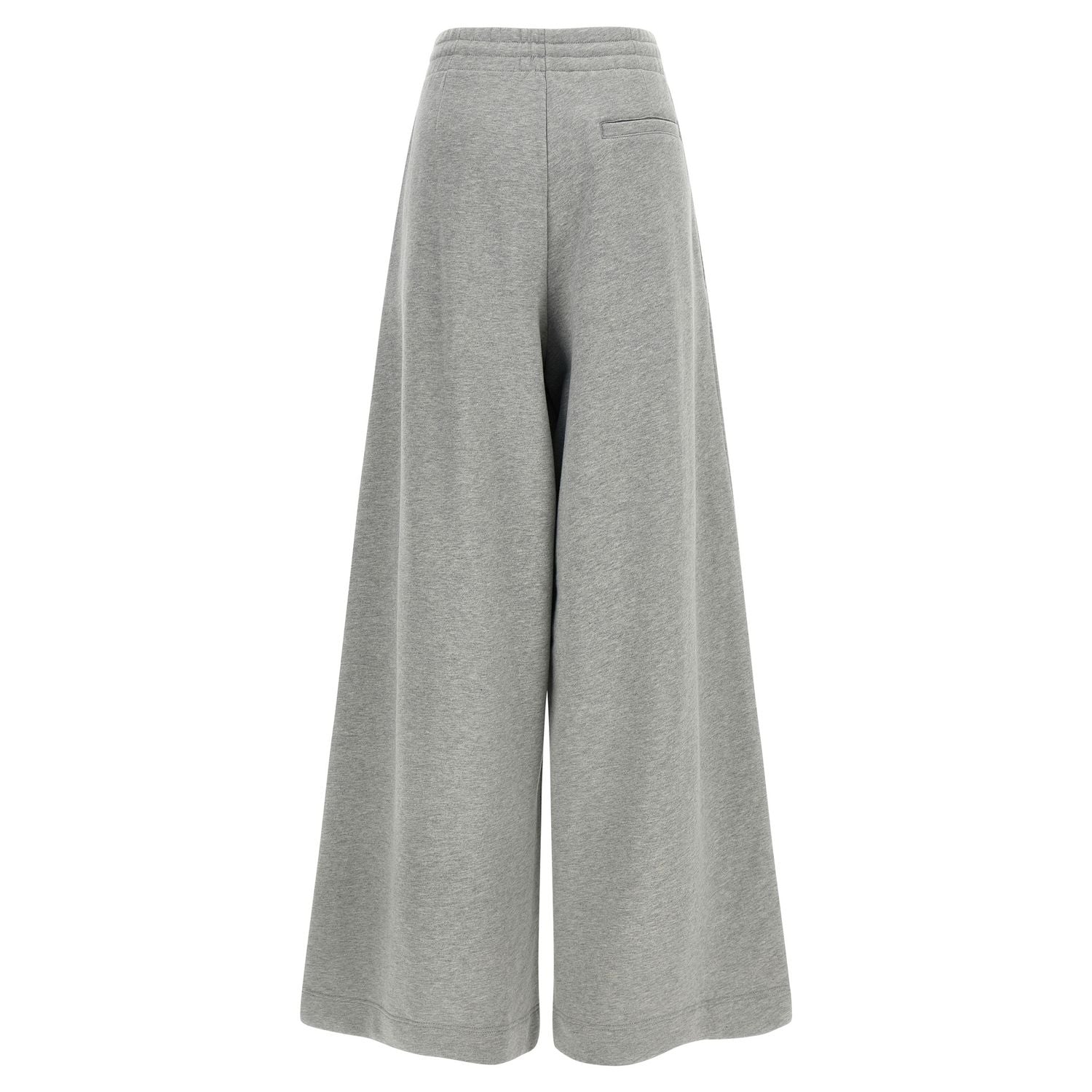 Dries Van Noten Gray Cotton Casual Pants