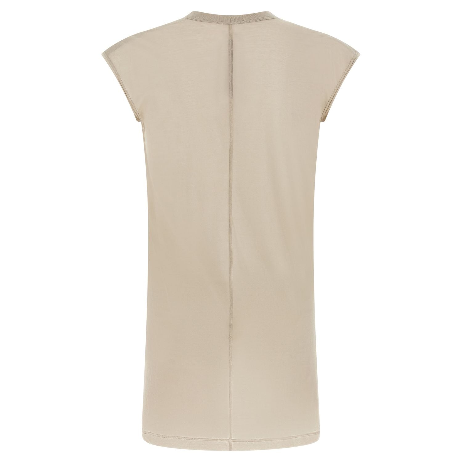 Rick Owens Beige Cotton T-Shirt