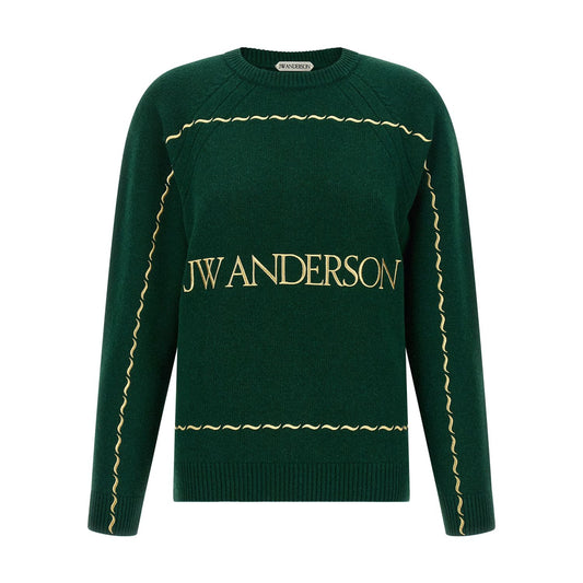 J.W.Anderson Bicolor Wool Cardigan