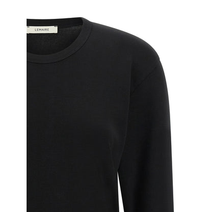 Lemaire Black Cotton Cardigan