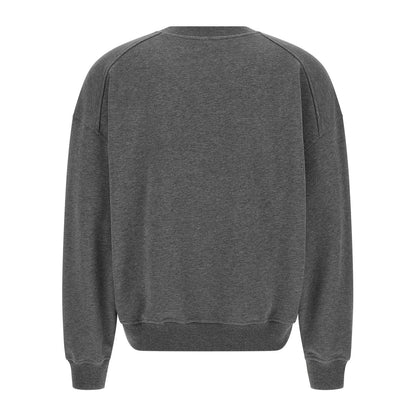 Brunello Cucinelli Gray Cotton Sweatshirt
