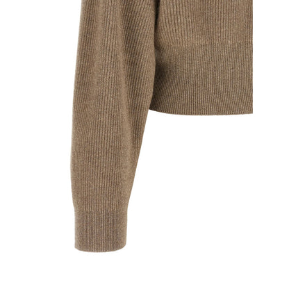 Brunello Cucinelli Brown Cashmere Cardigan