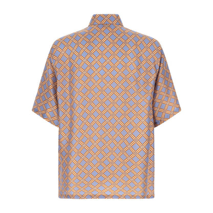 Fendi Multicolor Silk Blouse