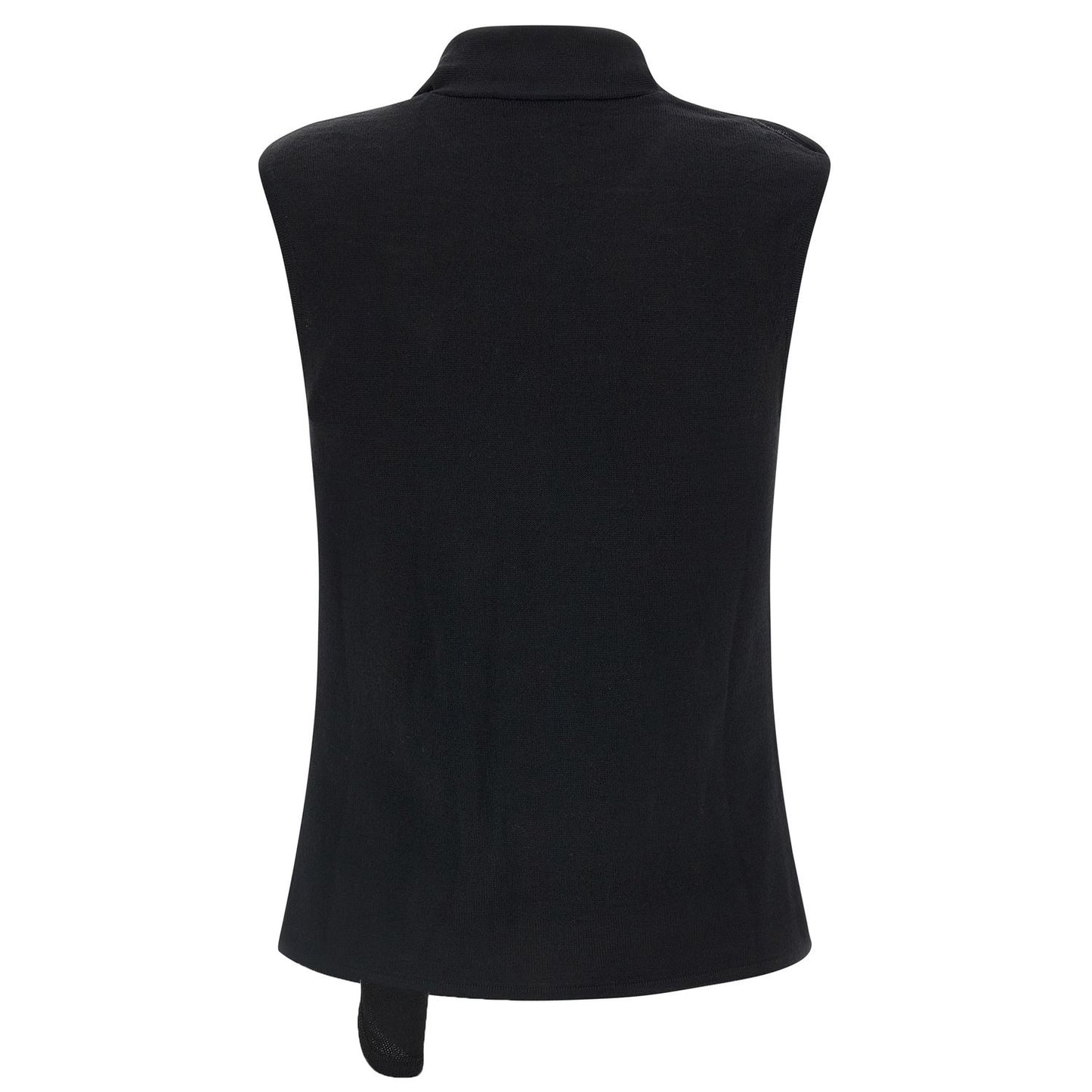 Lemaire Black Wool Sleeveless Jacket