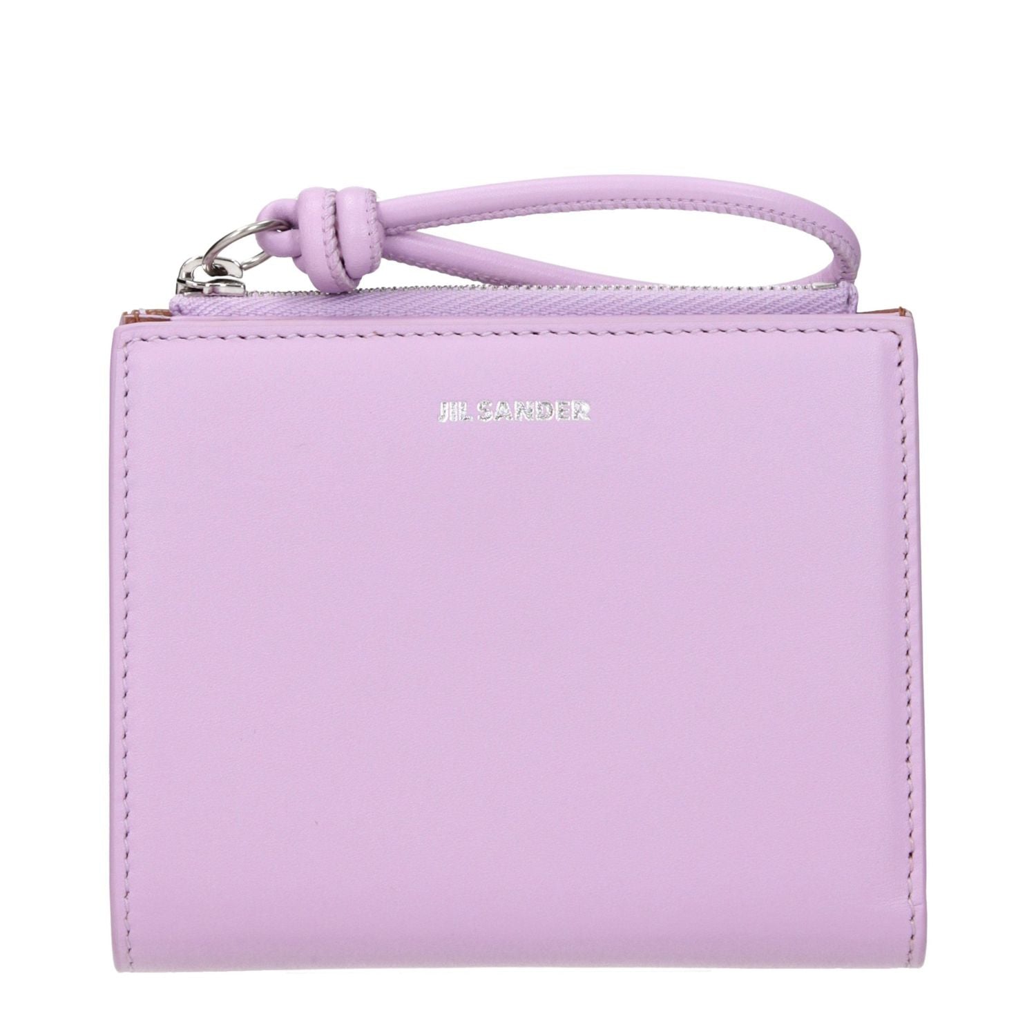 Jil Sander Pink Leather Wallet