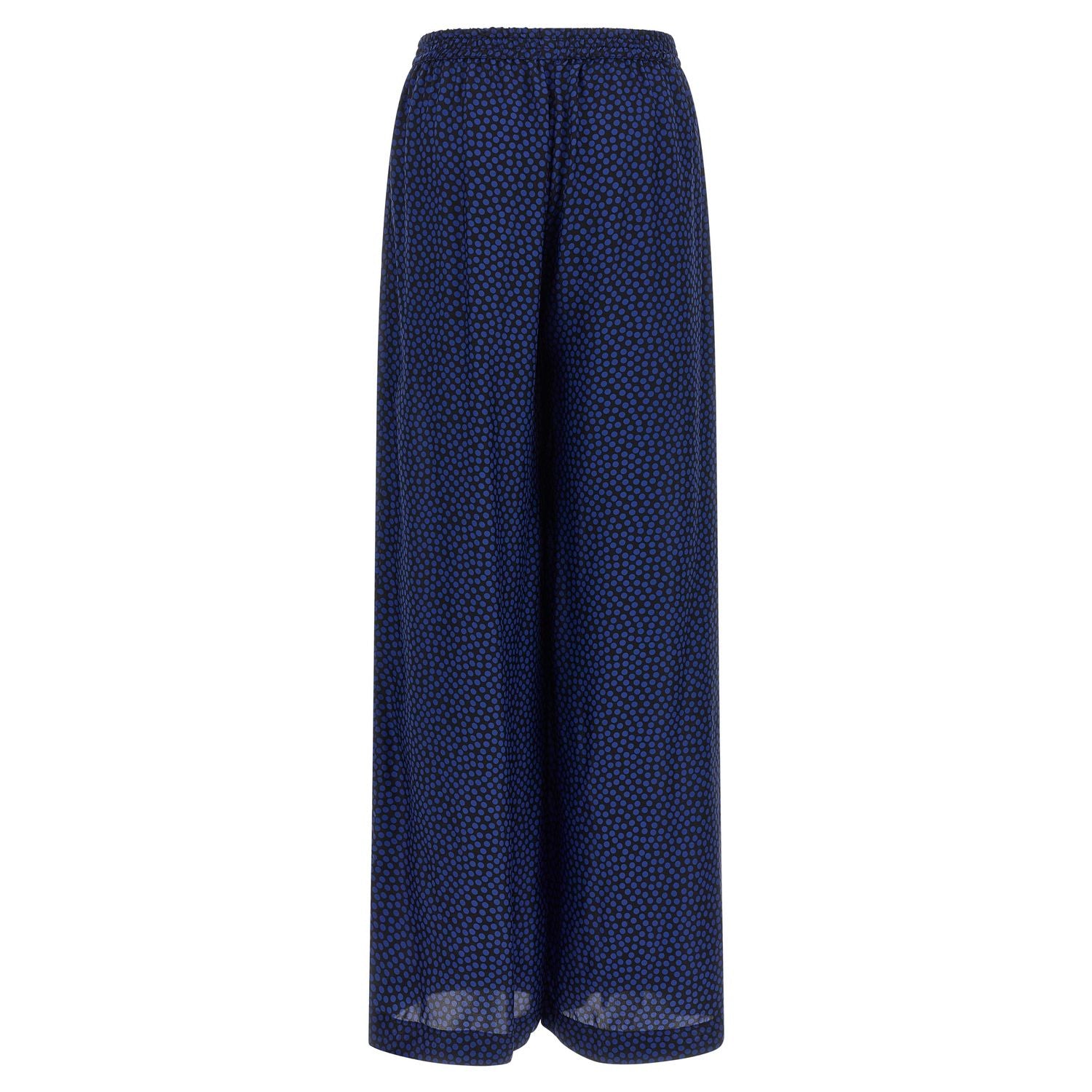 Gianluca Capannolo Blue Viscose Casual Pants