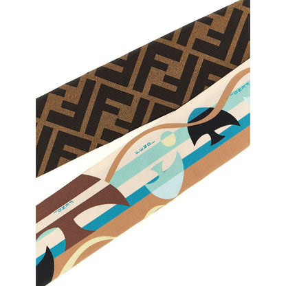 Fendi Multicolor Silk Foulard