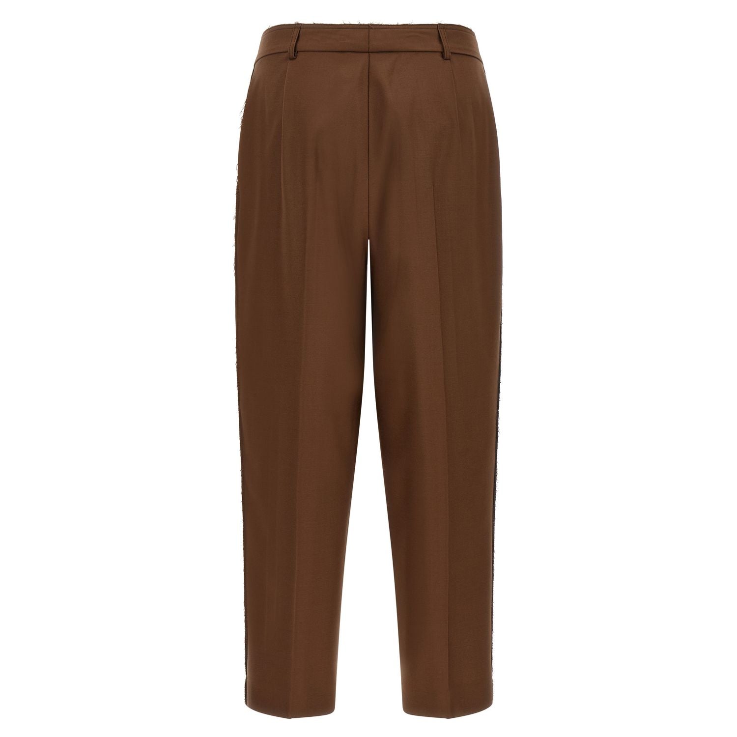 Gianluca Capannolo Beige Wool Casual Pants