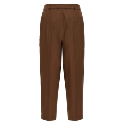 Gianluca Capannolo Beige Wool Casual Pants