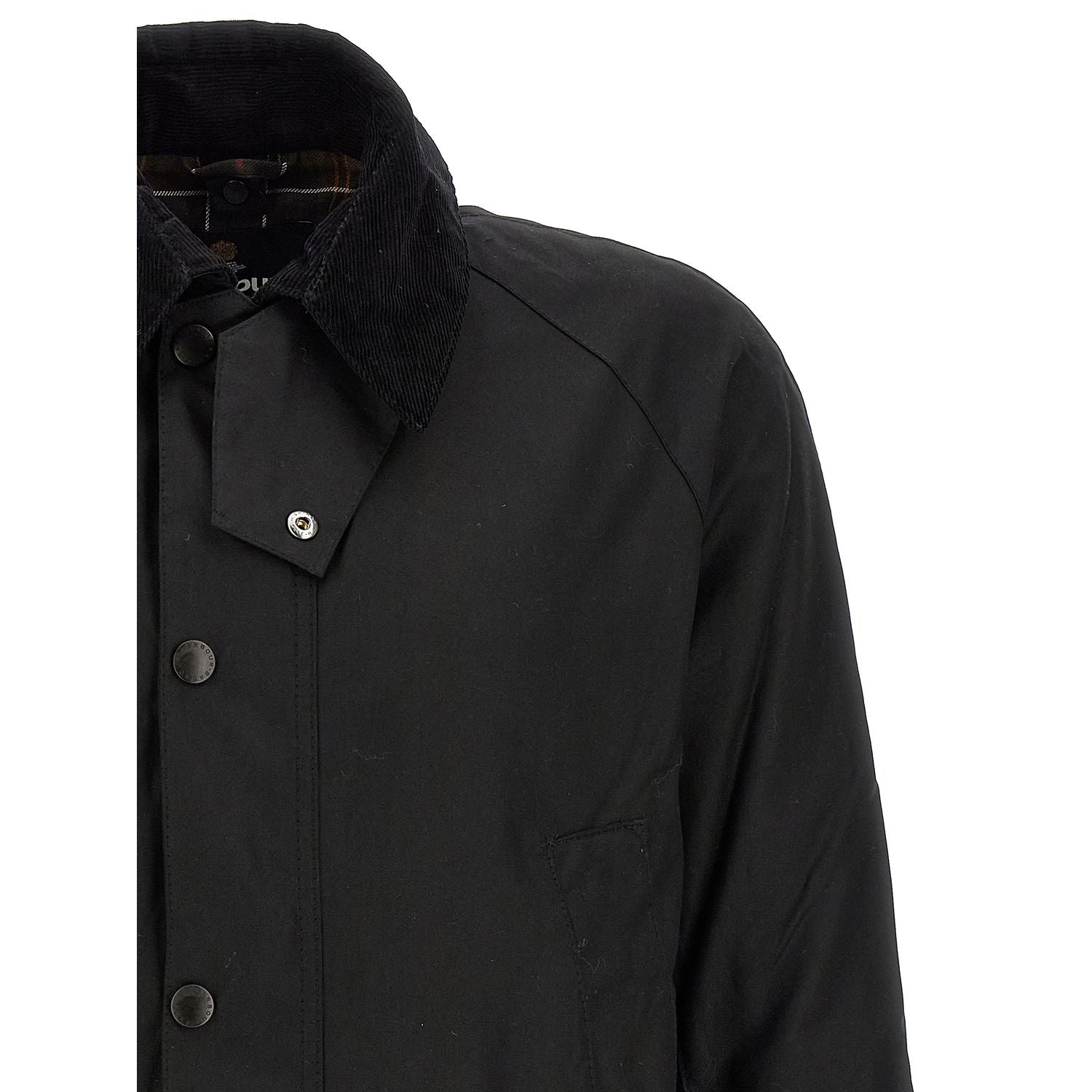 Barbour Black Cotton Jacket