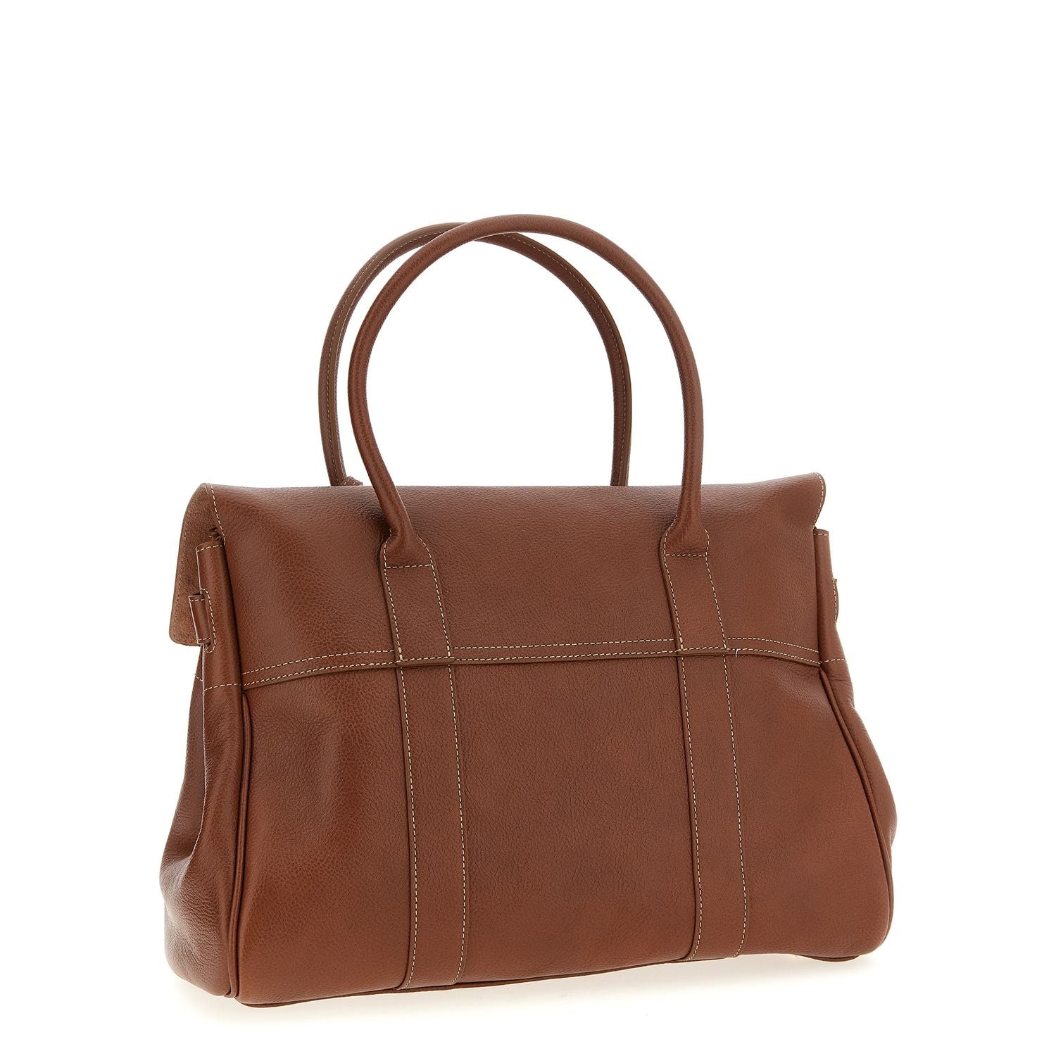 Mulberry Brown Calfskin Shoulder Bag