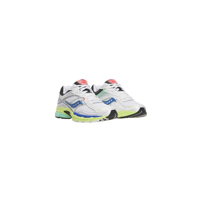 Saucony White Synthetic Athletic Sneakers