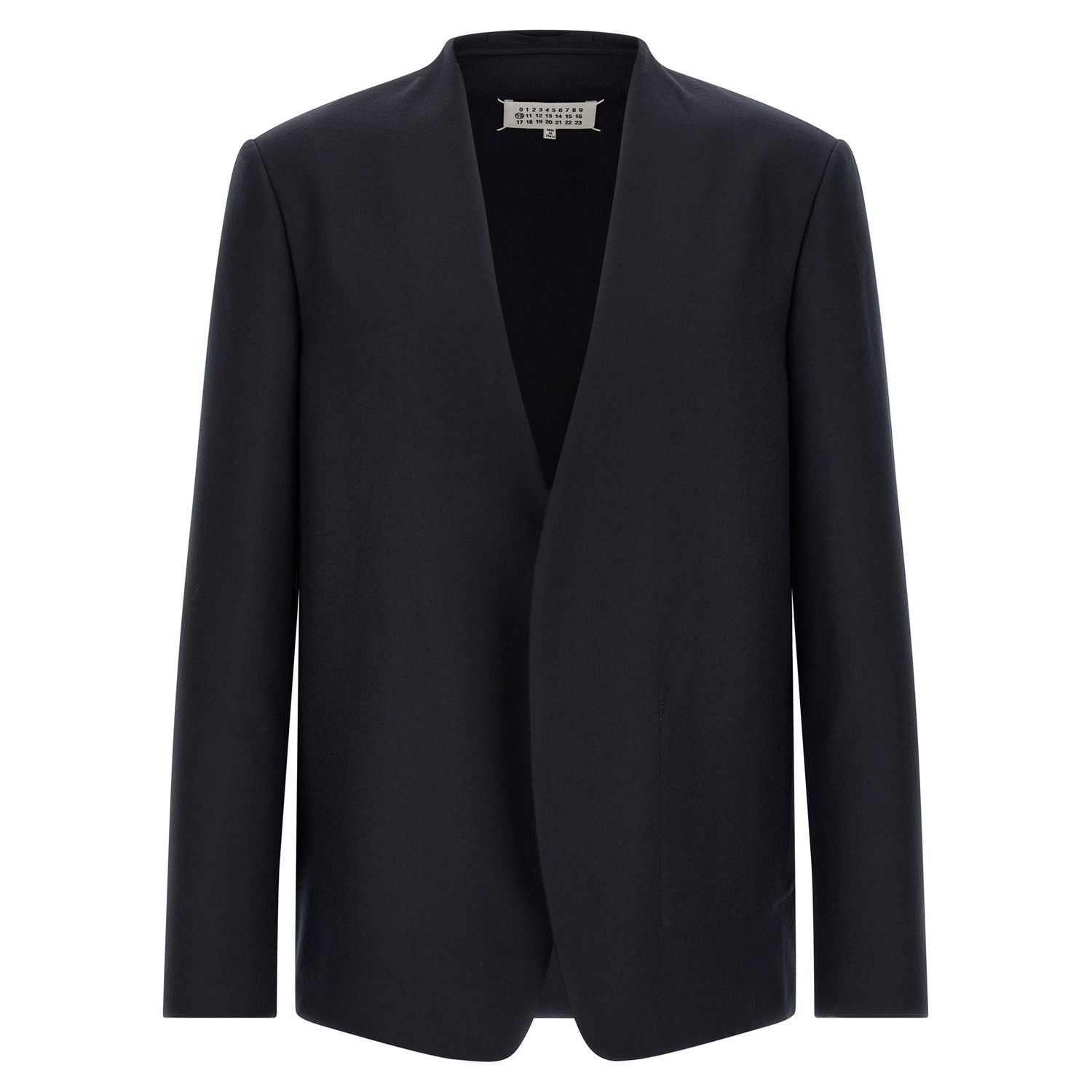 Maison Margiela Blue Virgin Wool Blazer