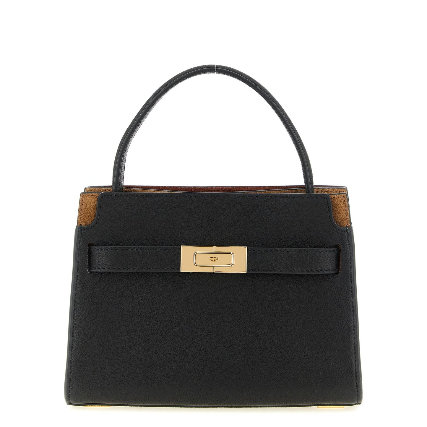 Tory Burch Black Lambskin Crossbody Bag