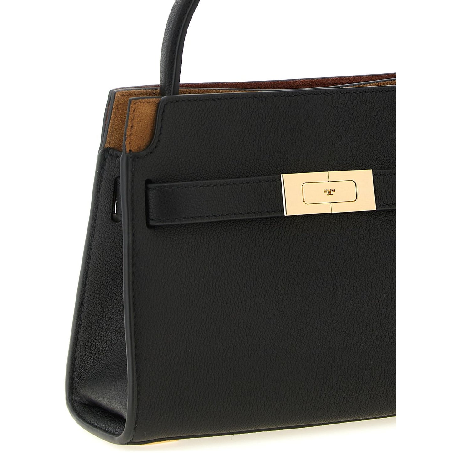 Tory Burch Black Lambskin Crossbody Bag