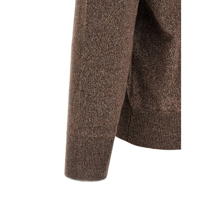Brunello Cucinelli Brown Cashmere Cardigan
