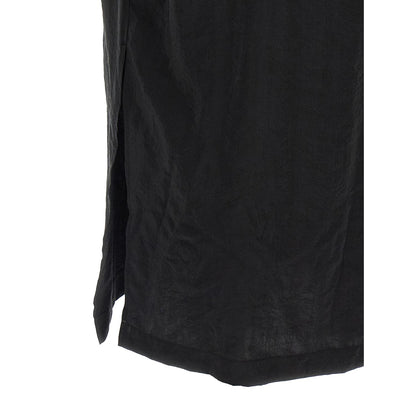 Lemaire Black Silk Midi Dress