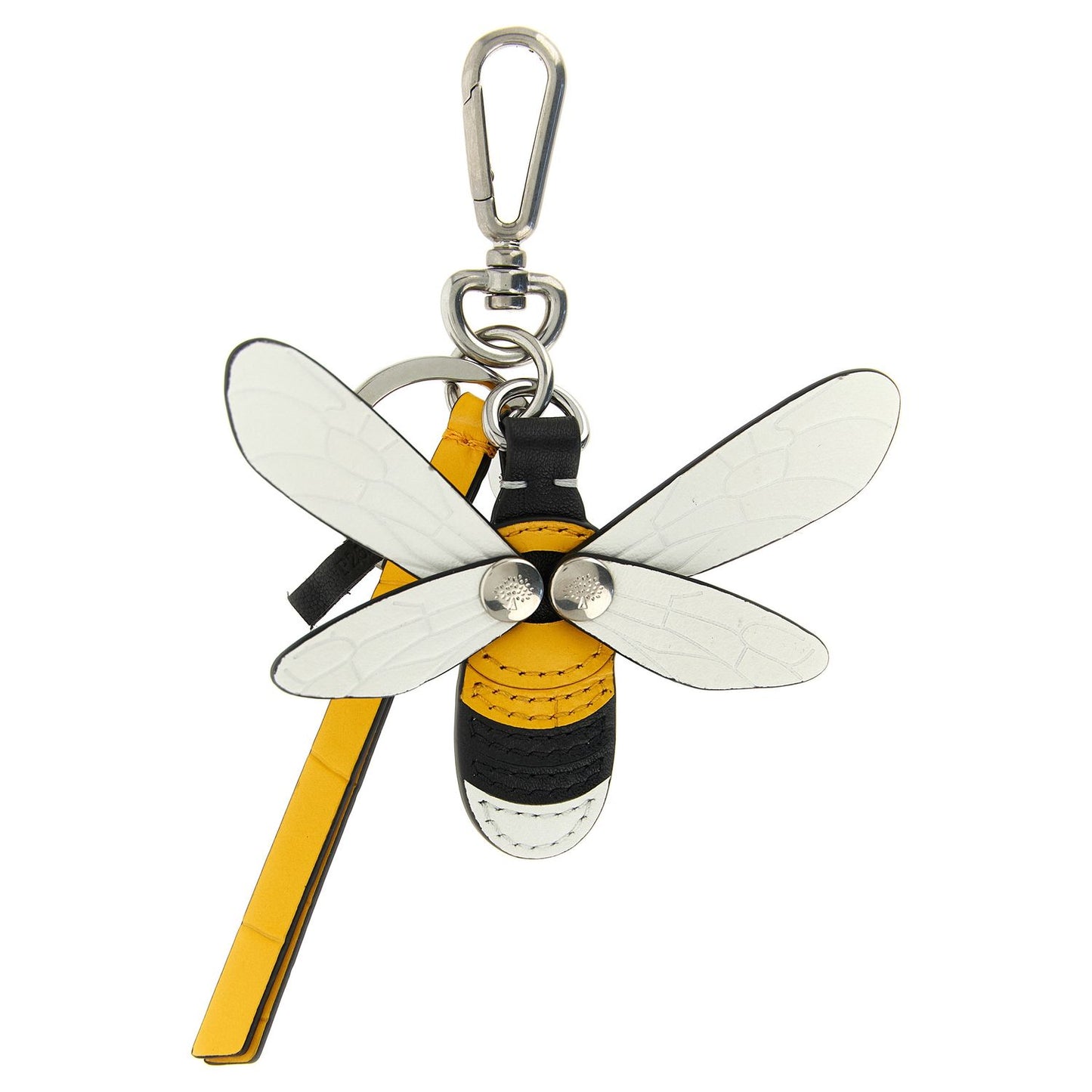 Mulberry Multicolor Calfskin Keychain