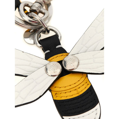 Mulberry Multicolor Calfskin Keychain