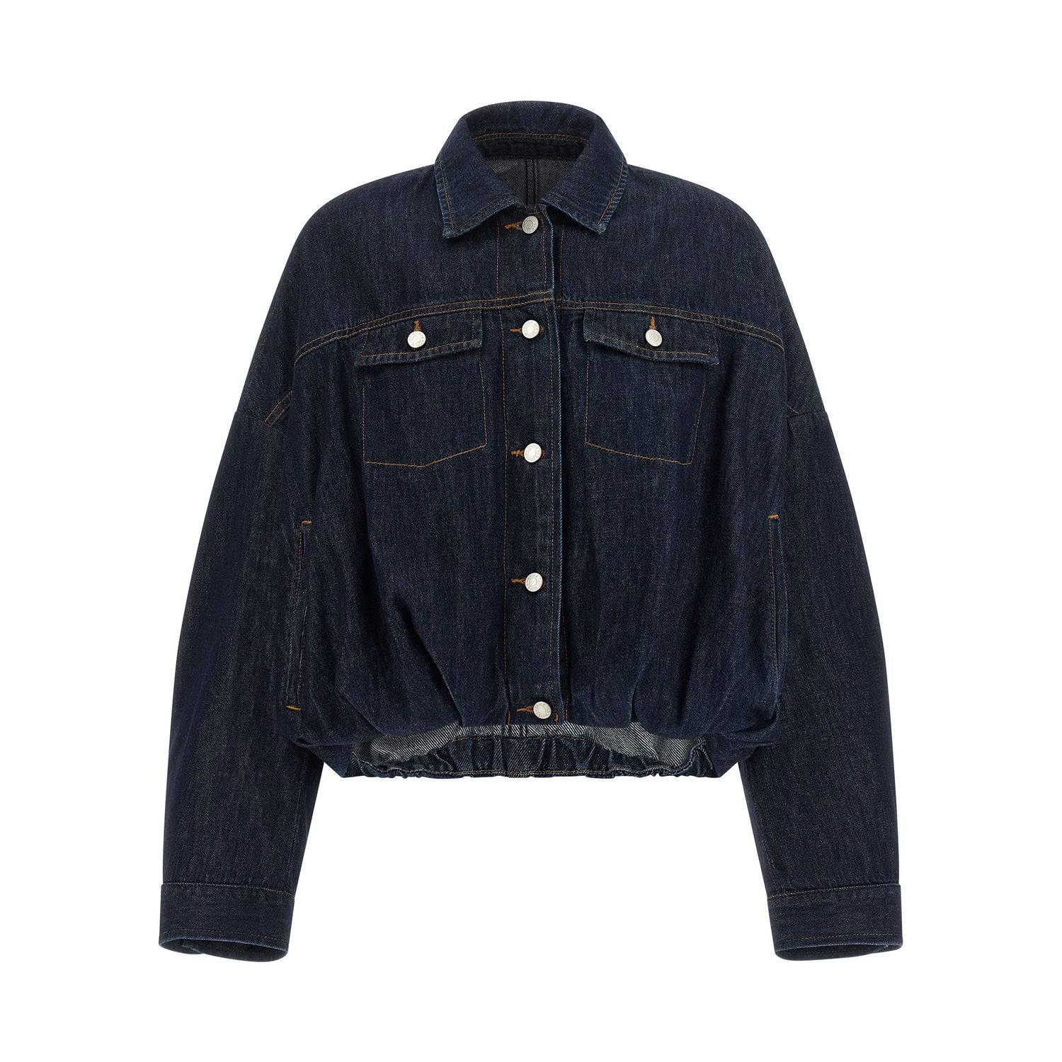 Dries Van Noten Blue Cotton Denim Jacket