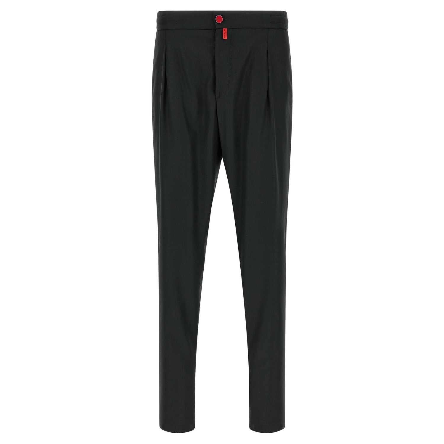 Kiton Gray Wool Casual Pants