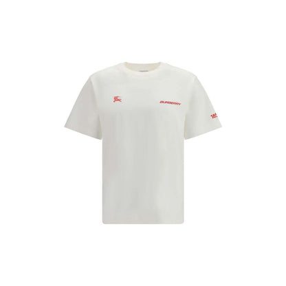 Burberry White Cotton Sportswear