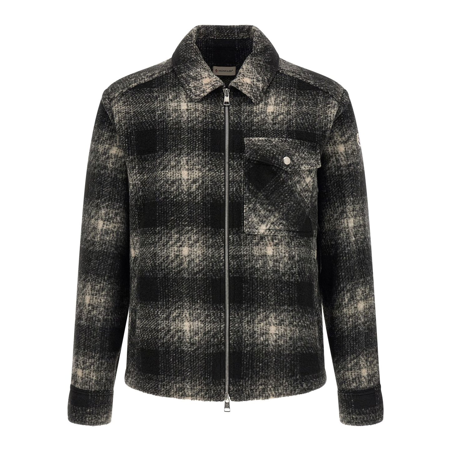 Moncler Gray Polyester Blouse