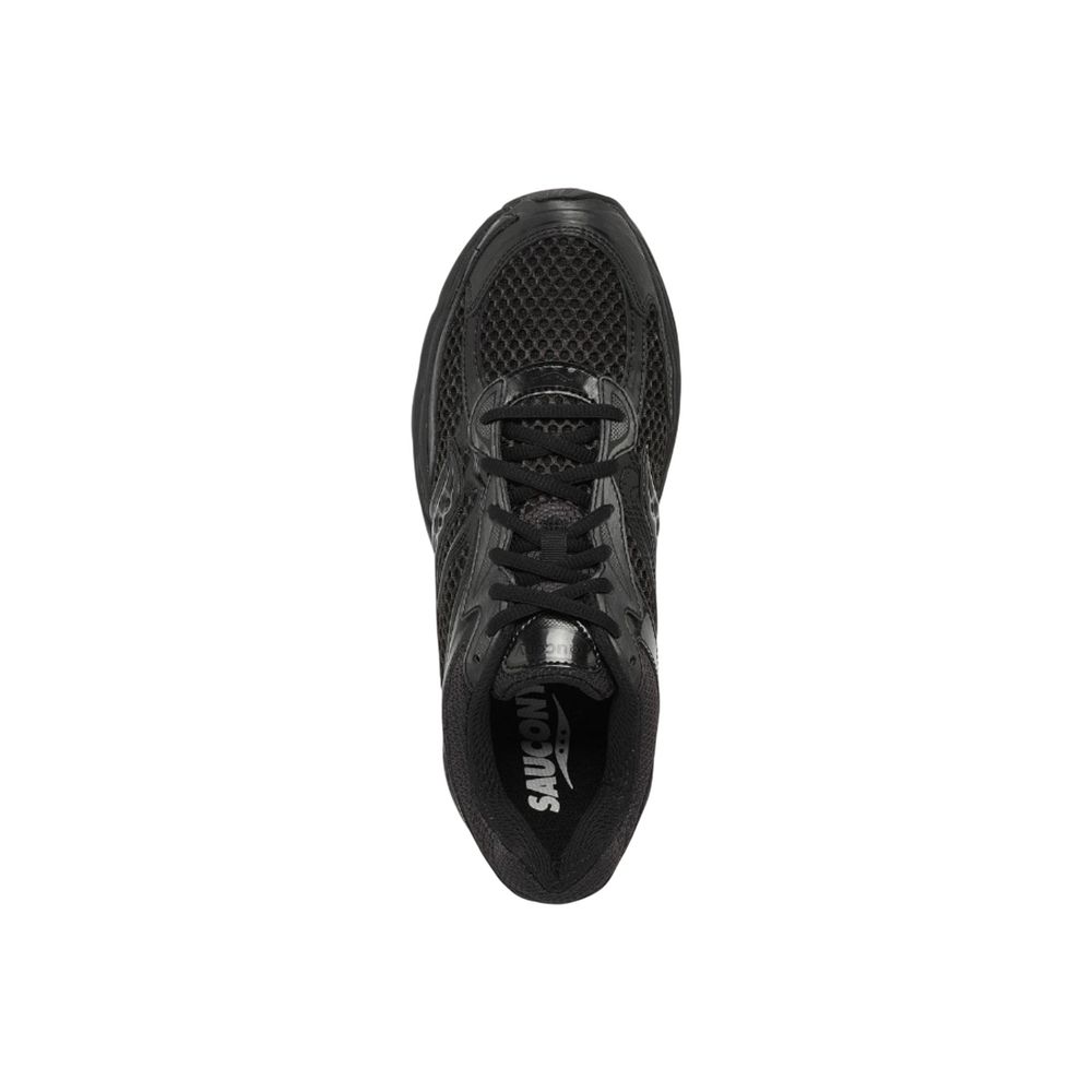 Saucony Black Synthetic Athletic Sneakers