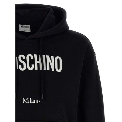 Moschino Black Cotton Sweatshirt