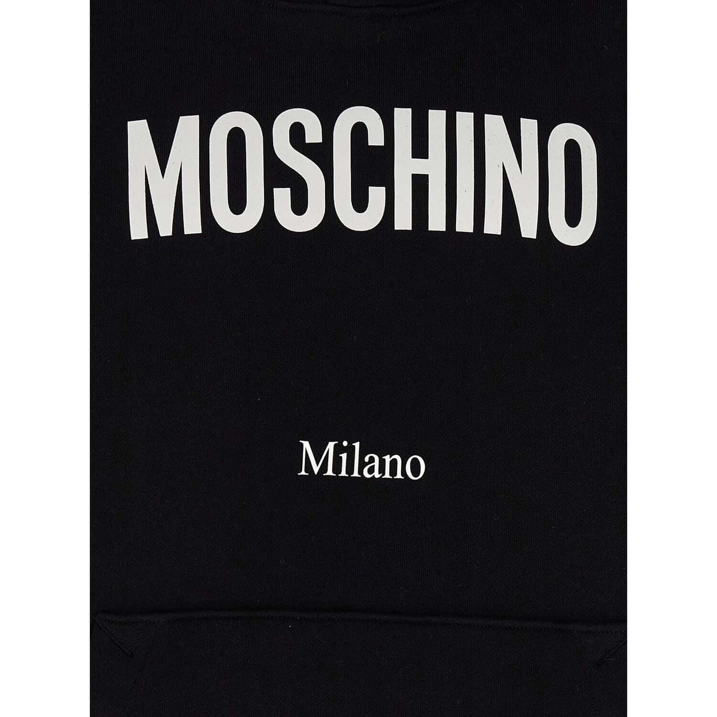 Moschino Black Cotton Sweatshirt