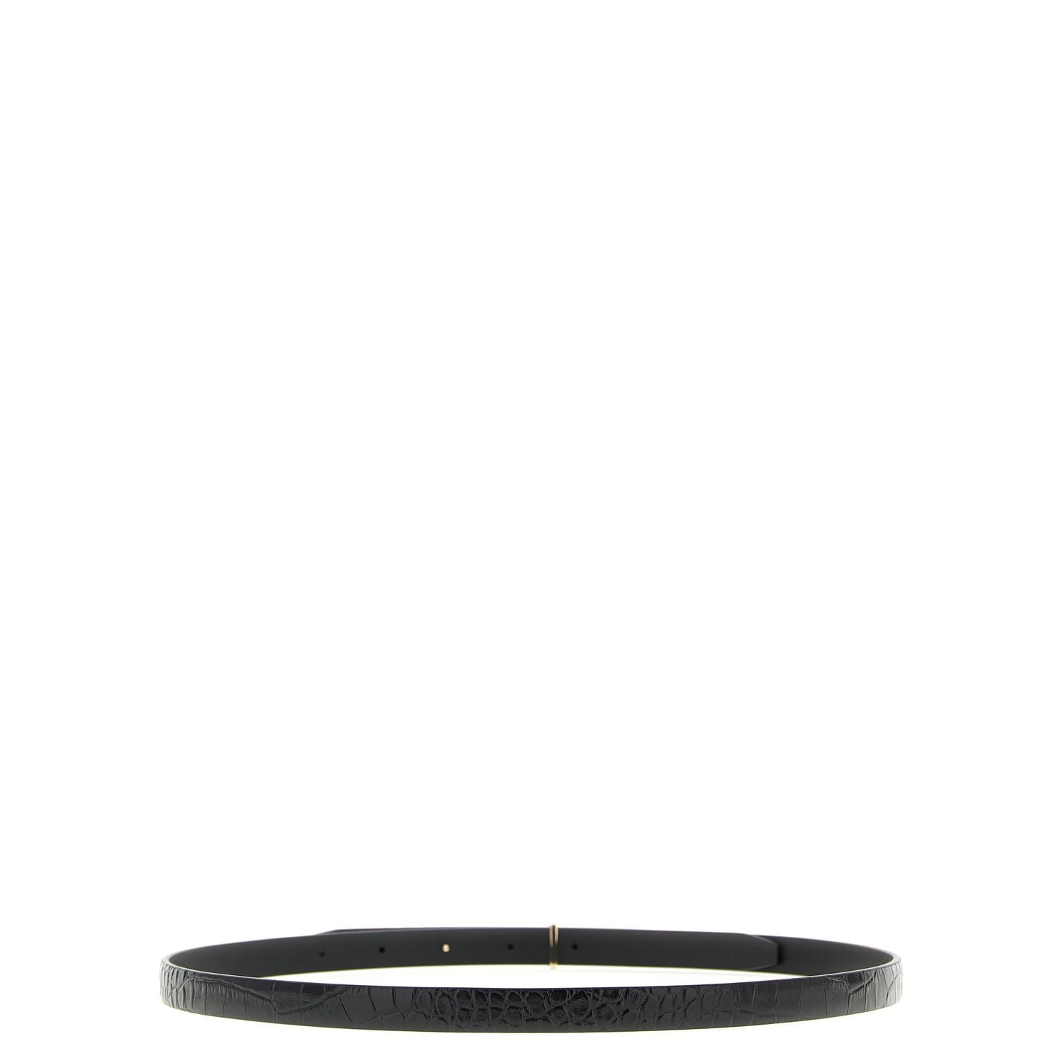 Tom Ford Black Calfskin Regular Belt