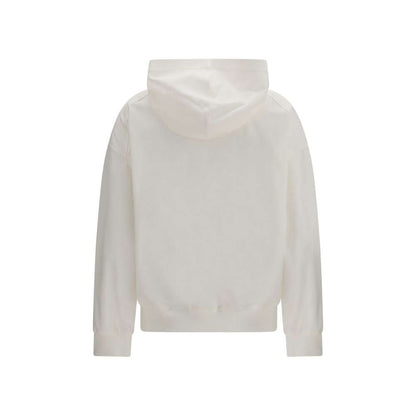Brunello Cucinelli White Cotton Sweatshirt