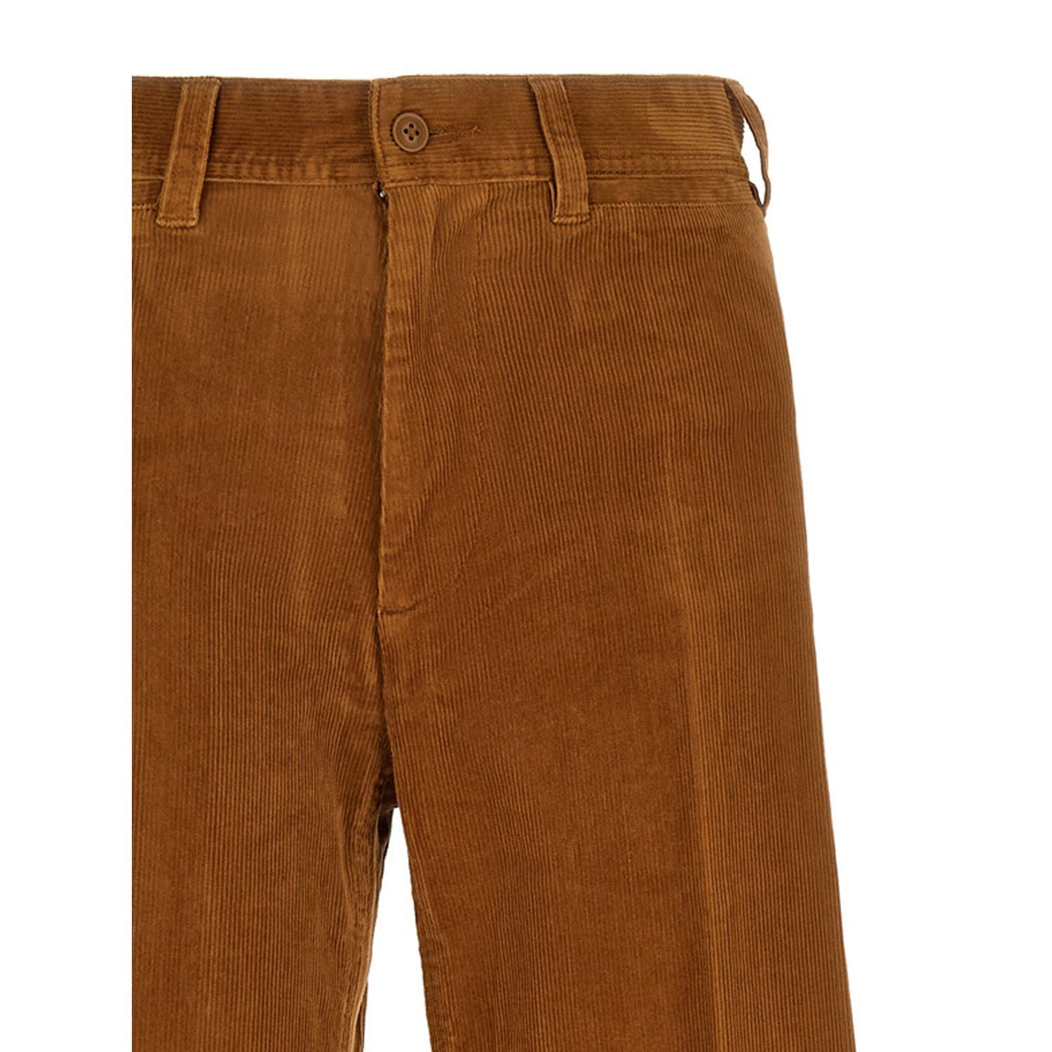 Polo Ralph Lauren Brown Cotton Flared Pants