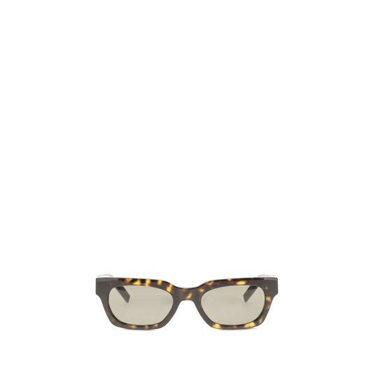 Saint Laurent Brown Acetate Sunglasses