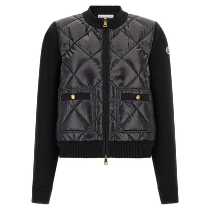 Moncler Black Polyamide Cardigan