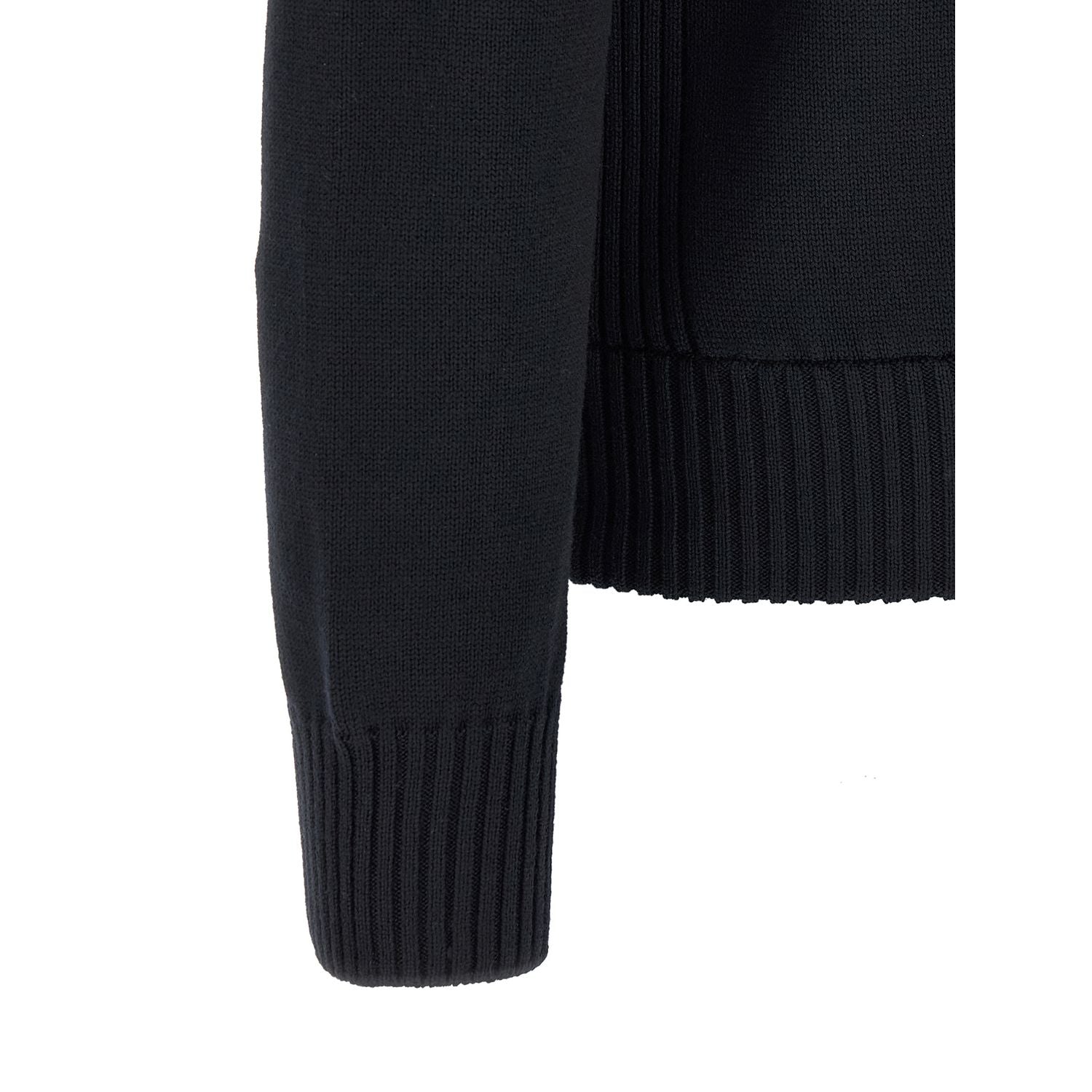 Moncler Blue Polyester Cardigan
